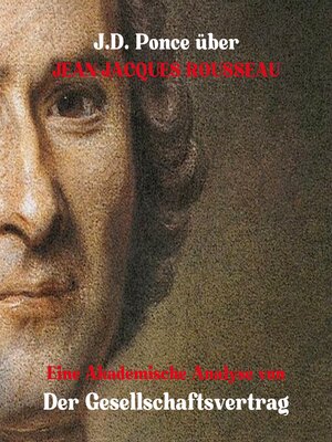 cover image of J.D. Ponce über Jean-Jacques Rousseau